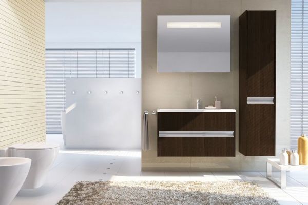 Imperial-80/wenge Oristo, Imperial 80 см: зеркало, тумба, керамическая раковина, цвет wenge Santreyd 