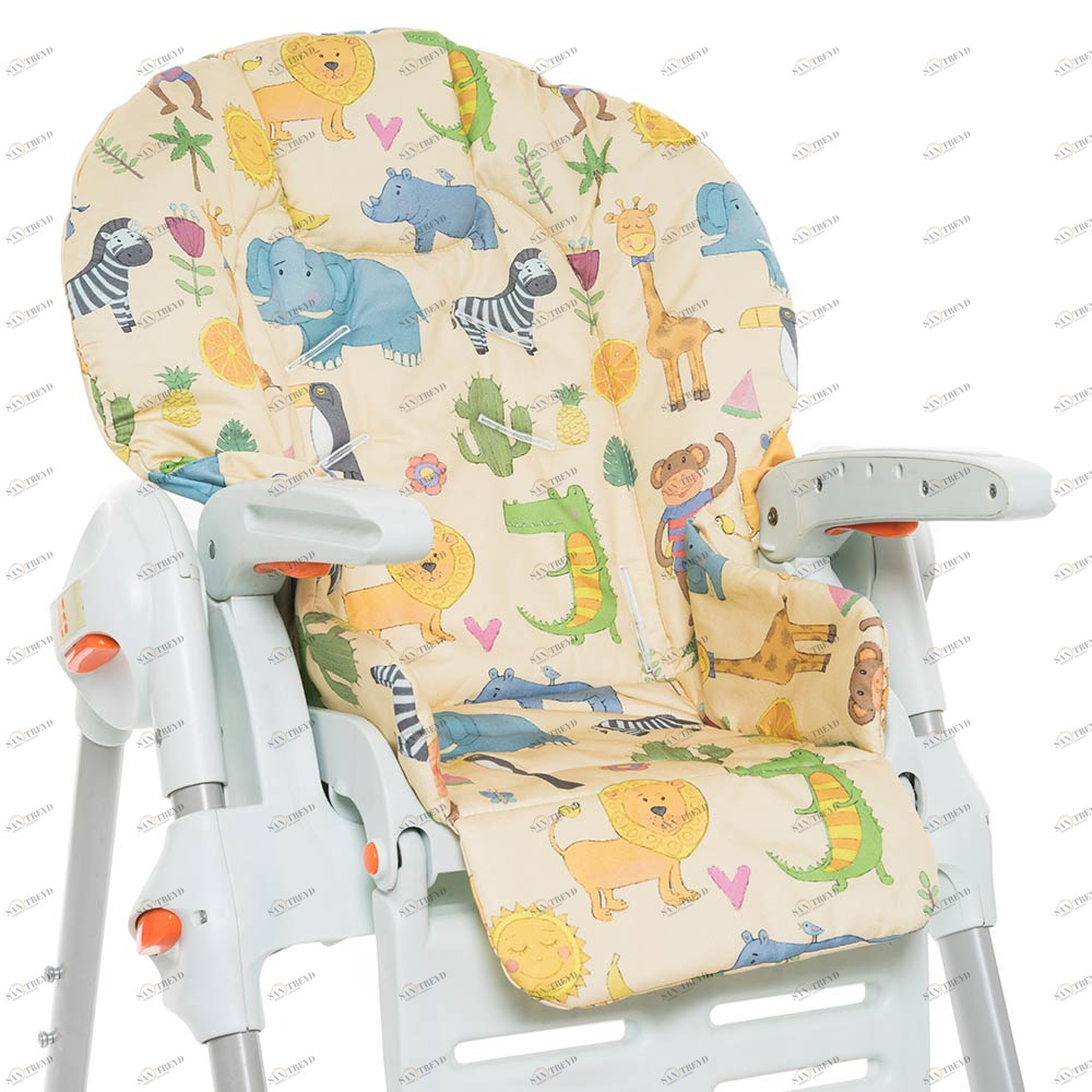 Съемный чехол для стульчика для кормления Safari VAMVIGVAM  281630 Желтый Santreyd 