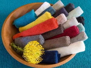 Élitis Однотонная махровая хлопковая ткань