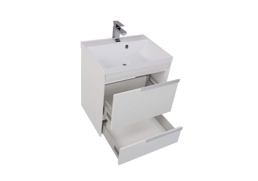 Тумба под раковину Aquanet Тиволи 60 белый sun-id-270657 - Вид №3