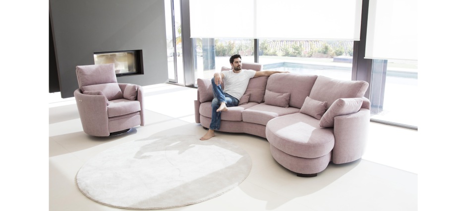 039011 Диван полукруглый Fama Afrika Santreyd  - Вид №3