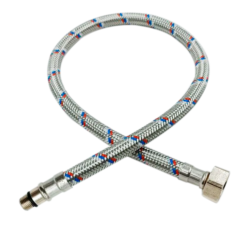 РОСТЕРМ - Гибкая подводка для смесителя с оплеткой из нержавеющей стали 89409402 STLM-1567037 - Вид №1