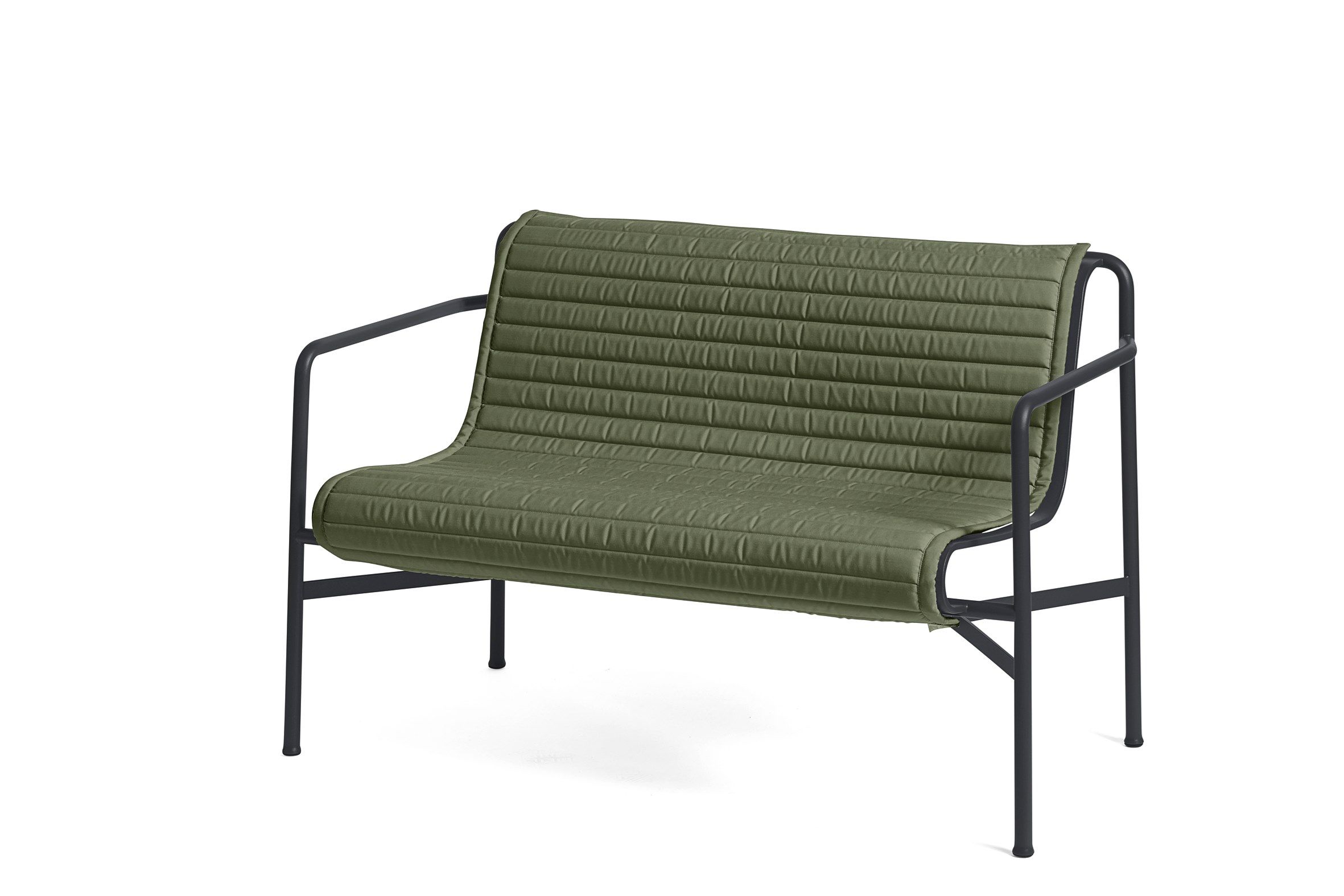 Стальная садовая скамейка с подлокотниками Hay Палисад ARCH-00009540 - Вид №17