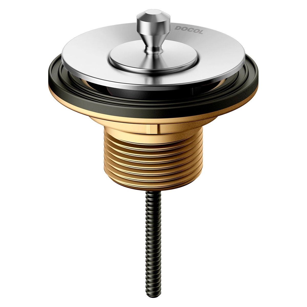 00486306 универсальный арт с колпачком из матового графитового металла Docol VÁLVULA DE SAÍDA D'ÁGUA 