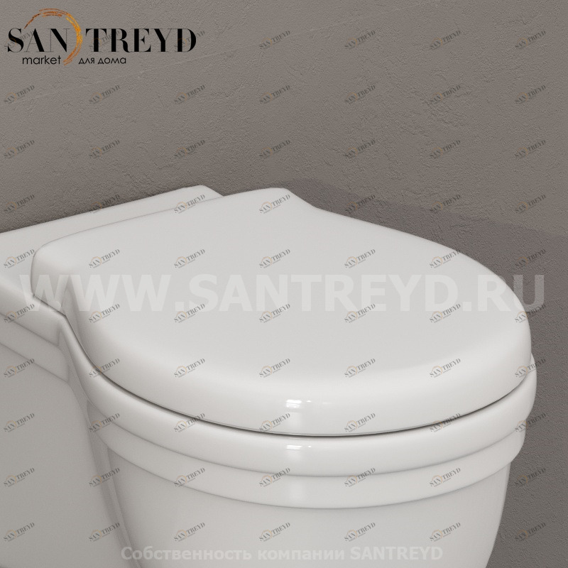 PA029 Крышка сиденье для унитаза Ceramica Globo PAESTUM