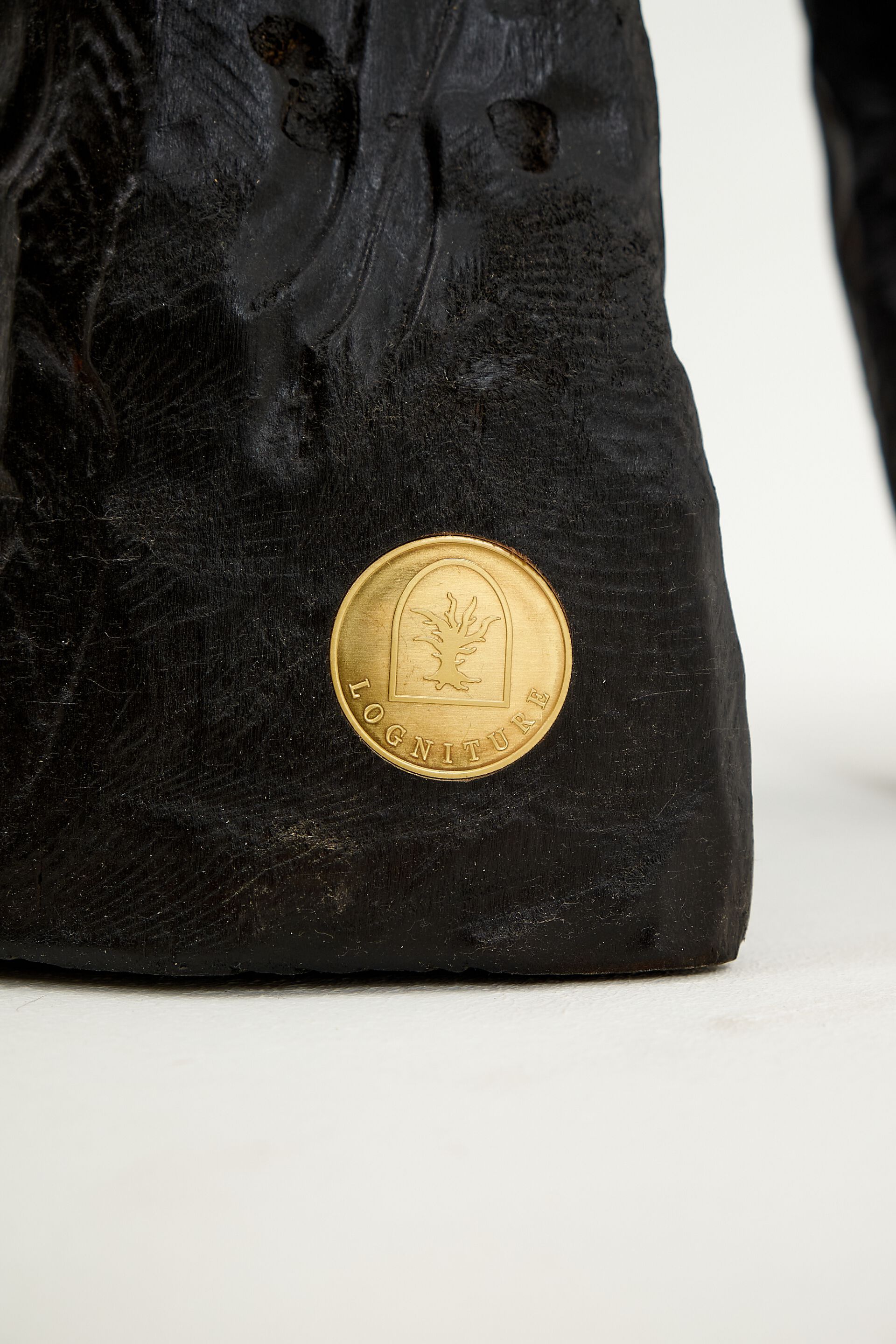 Высокий деревянный стул со спинкой Logniture Makha ARCH-00096658 - Вид №2