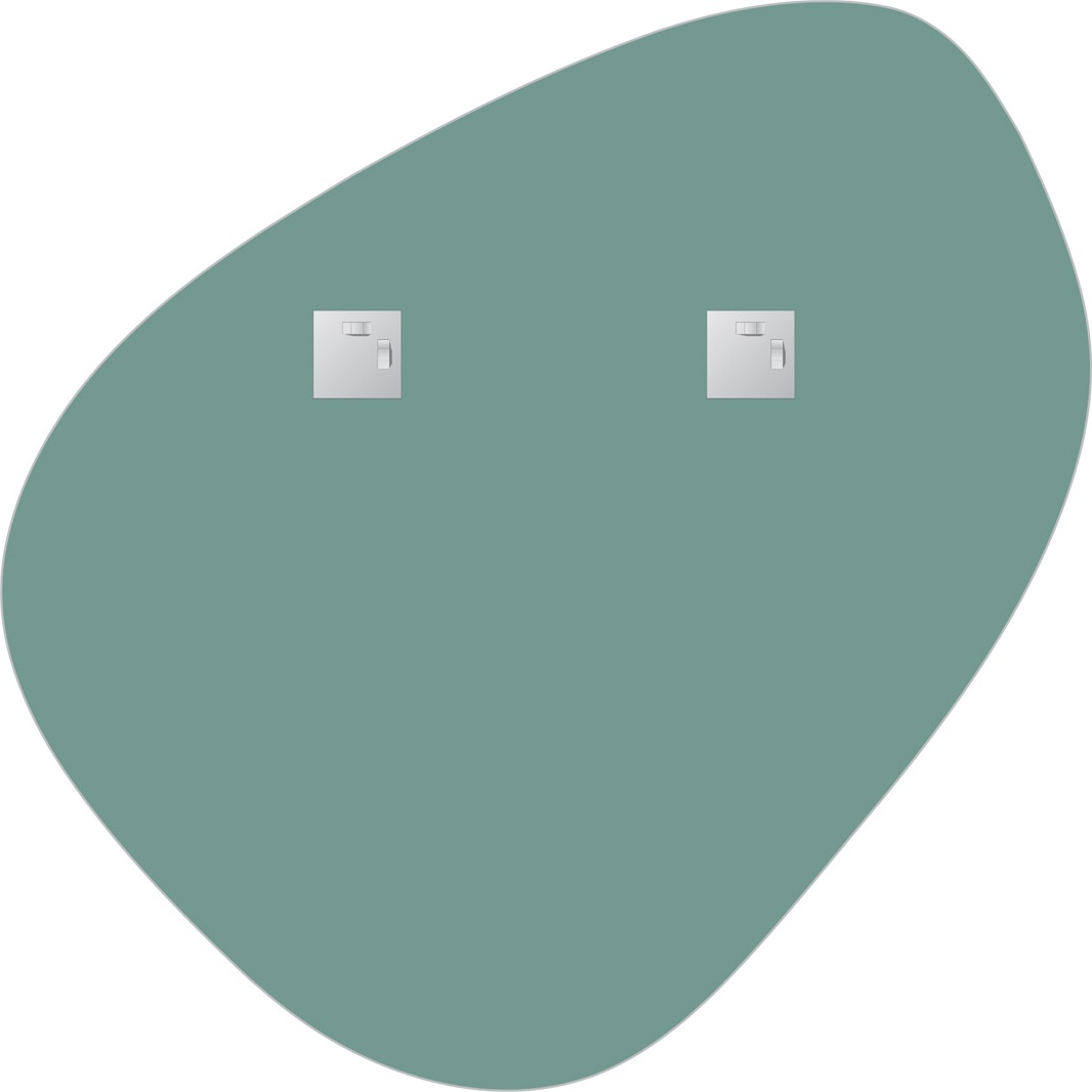 BY 0116 Зеркало со шлифованной кромкой EVOFORM Primary - Вид №2