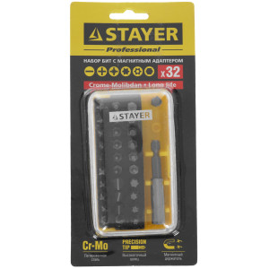 Набор бит Stayer 26135-H32 9975856