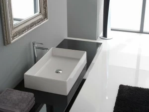 8031-60 Накладная раковина на столешницу  овальная Scarabeo Ceramiche Teorema