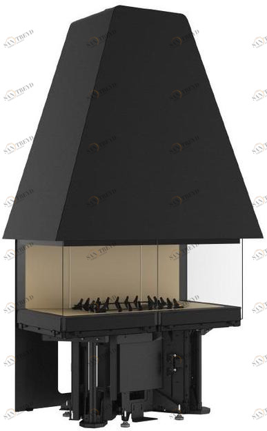 Piazzetta Моноблочный дровяной камин M180 sun-id-1481165