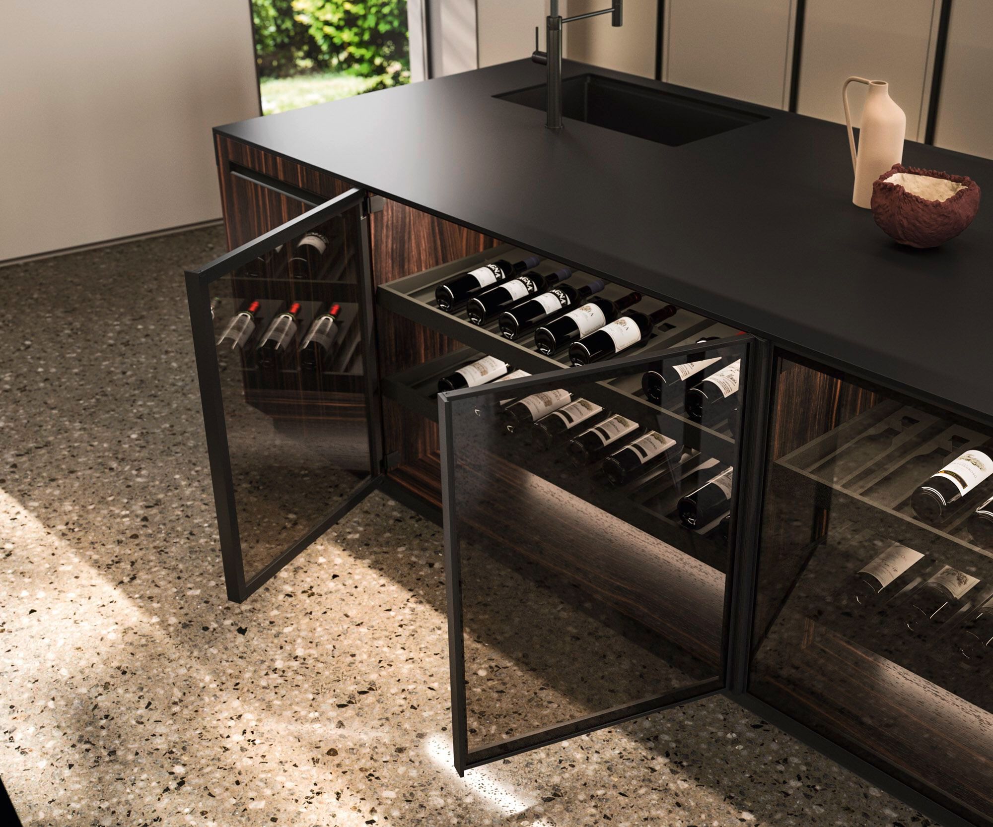 Встроенная кухня с островом Arrital Ak_Project ARCH-00086457 - Вид №9