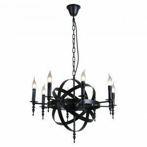 Подвесная люстра ST Luce Orbita SLD962.403.08 ST LUCE ДИЗАЙНЕРСКИЕ, ORBITA 057865 Черный