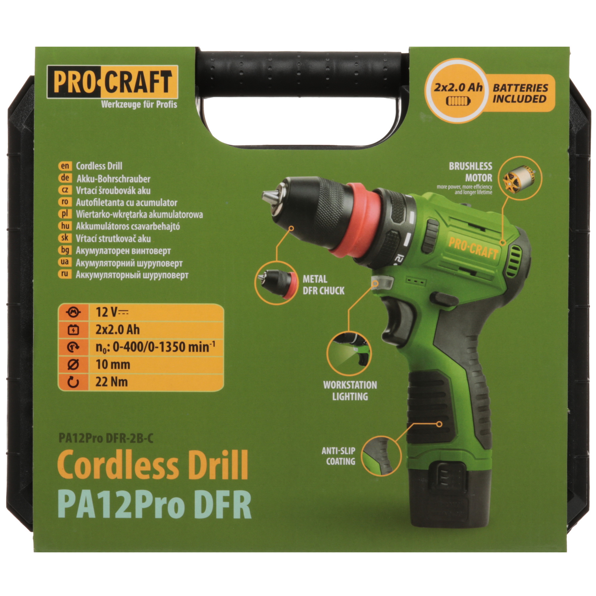 Шуруповерт Procraft PA12PRODFR New 9277897 STDN-0120491 - Вид №12