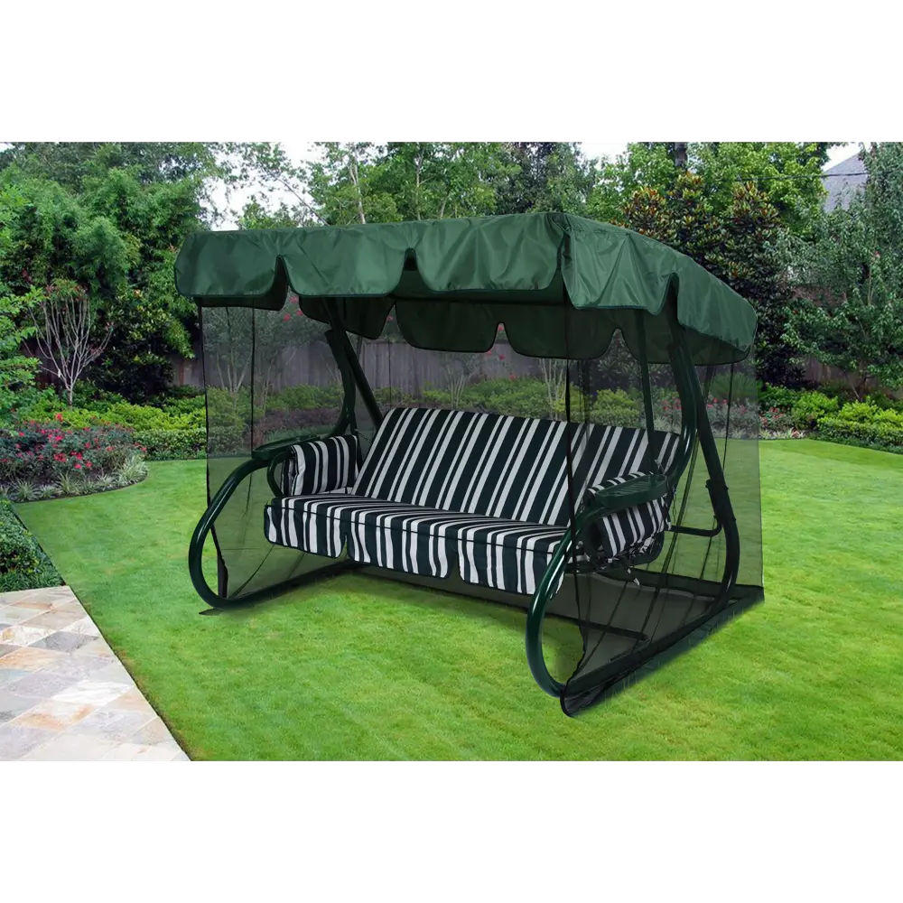 Садовые качели GreenGard София 2 для комфортного отдыха на природе 84178012 София-2 STLM-1445698 - Вид №8