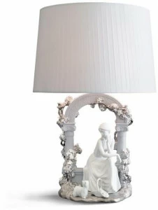 Lladró Настольная лампа из фарфора  01023144