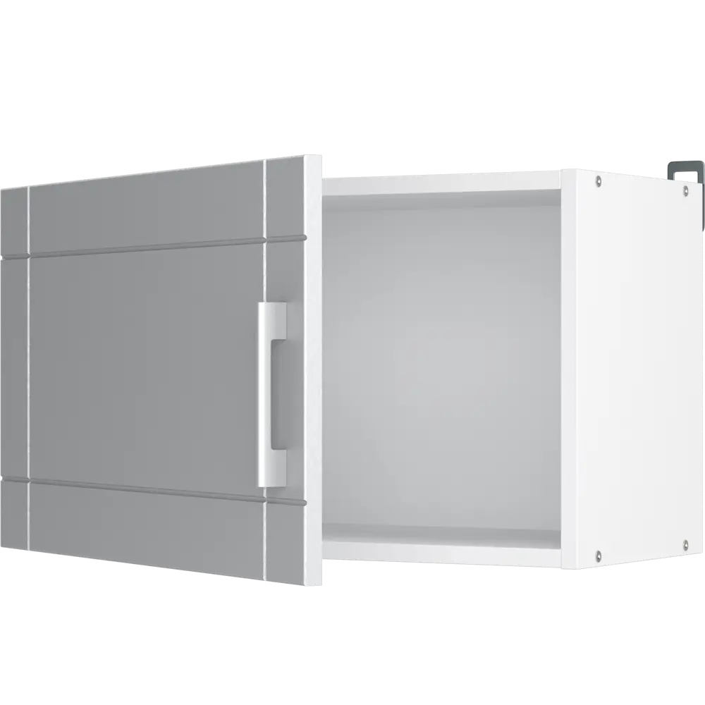 Шкаф навесной под вытяжку Тортора-1 60x35х29 см МДФ цвет серый Santreyd STLM-2104652 - Вид №2