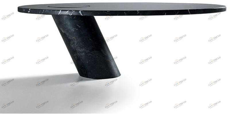 Agapecasa Овальный мраморный журнальный столик Eccentrico sun-id-1370901