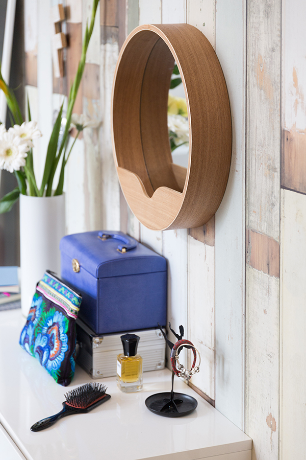 Зеркало настенное Round Wall, D40 см Zuiver 8100002 - Вид №7