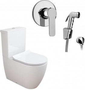 NC444661arona Компакт унитаз с бачком Белый Paini ARONA;Coral Италия;Португалия