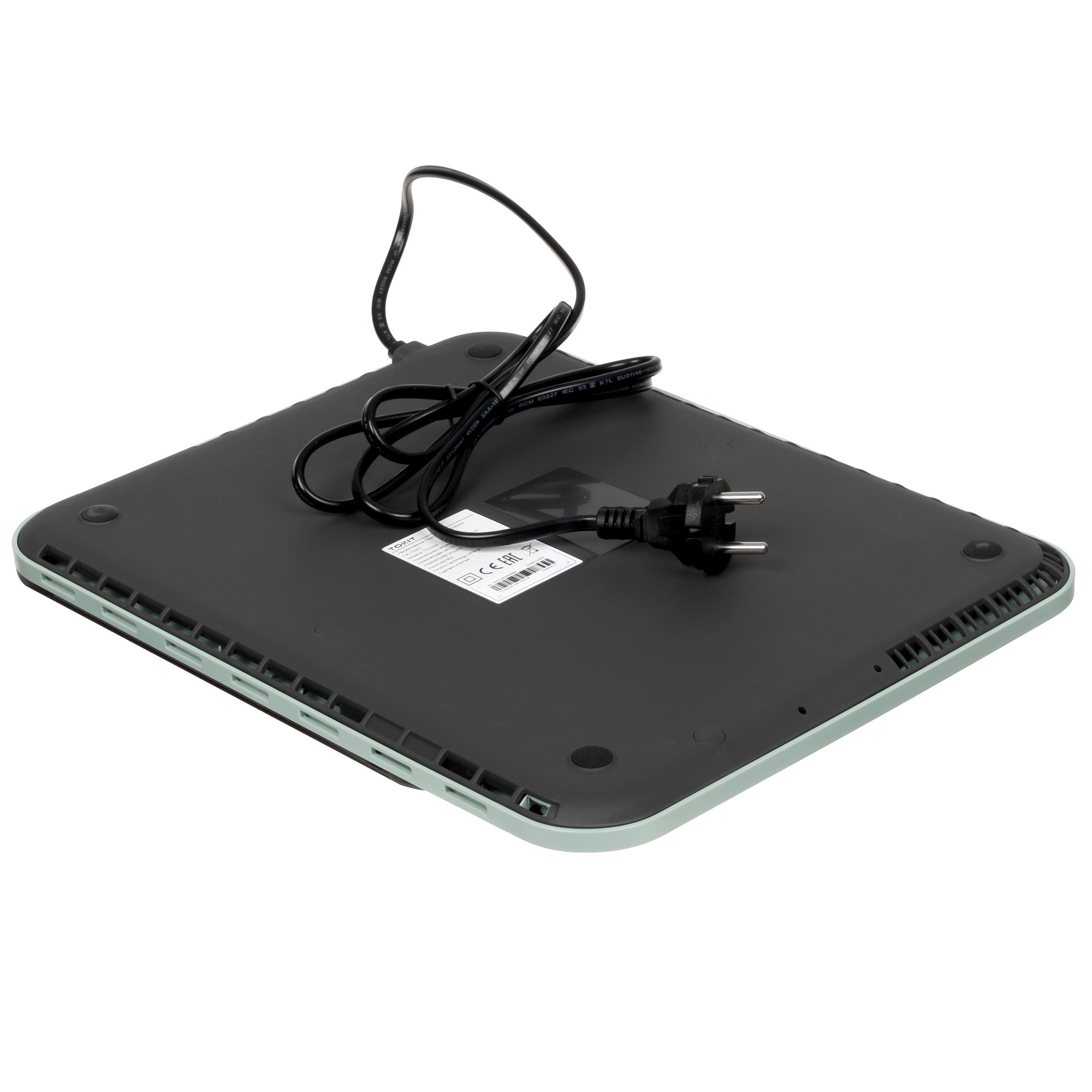 5402946 Плита компактная электрическая TOKIT Ultra-thin induction cook зеленый STDN-0151401 - Вид №3