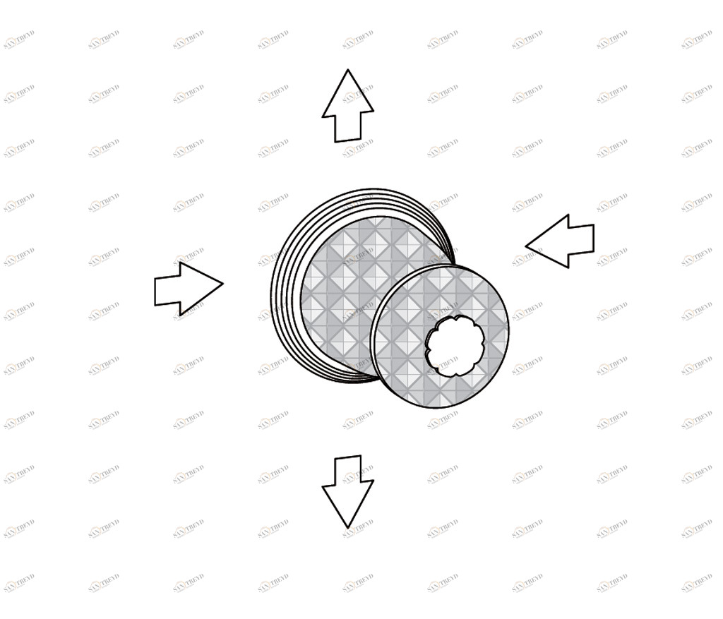 C47-244 C47-244 Настенный переключатель на 4 направления АЛМАЗНЫЙ КУПОЛ Cristal & Bronze DÔME DIAMANT 