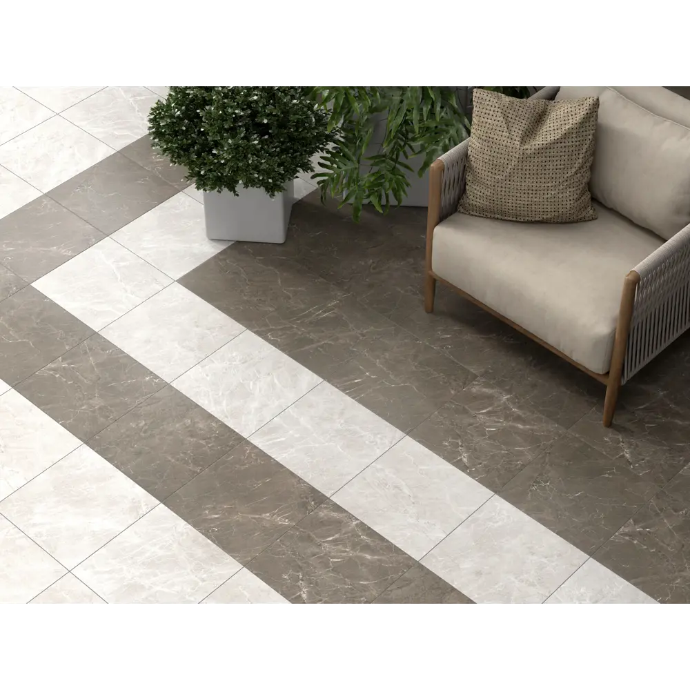 Глазурованный керамогранит Kerama Marazzi Феррара SG171700N 40.2x40.2 см 1.62 м² матовый цвет серый 84407408 STLM-2007953 - Вид №5