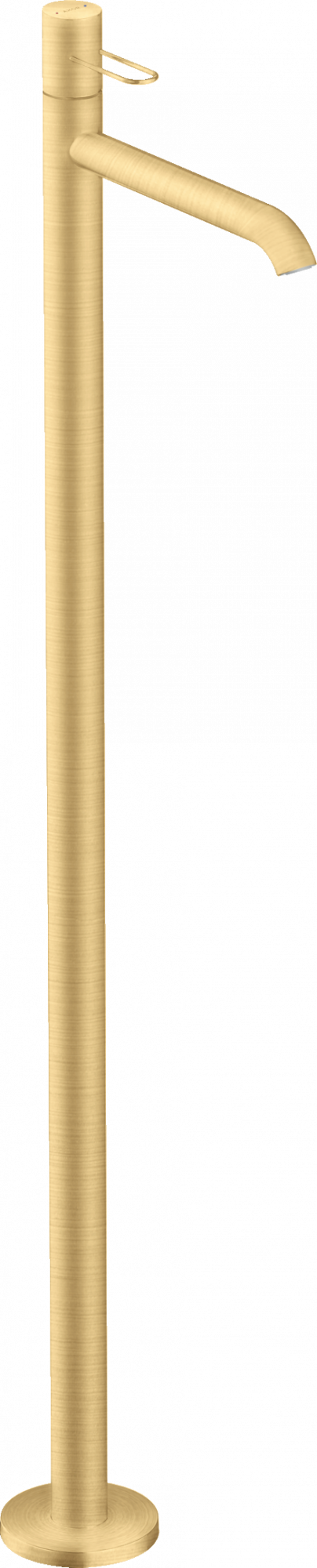 38037250 Смеситель для раковины, однорычажный, напольный, с петлевой ручкой, без сливного набора AXOR UNO