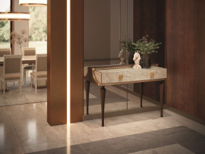 Прямоугольная консоль с ящиками