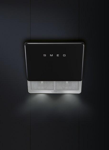 Smeg Выдвижная вытяжка из нержавеющей стали со встроенным освещением Smeg 50's style Kfab75cr  - Вид №4