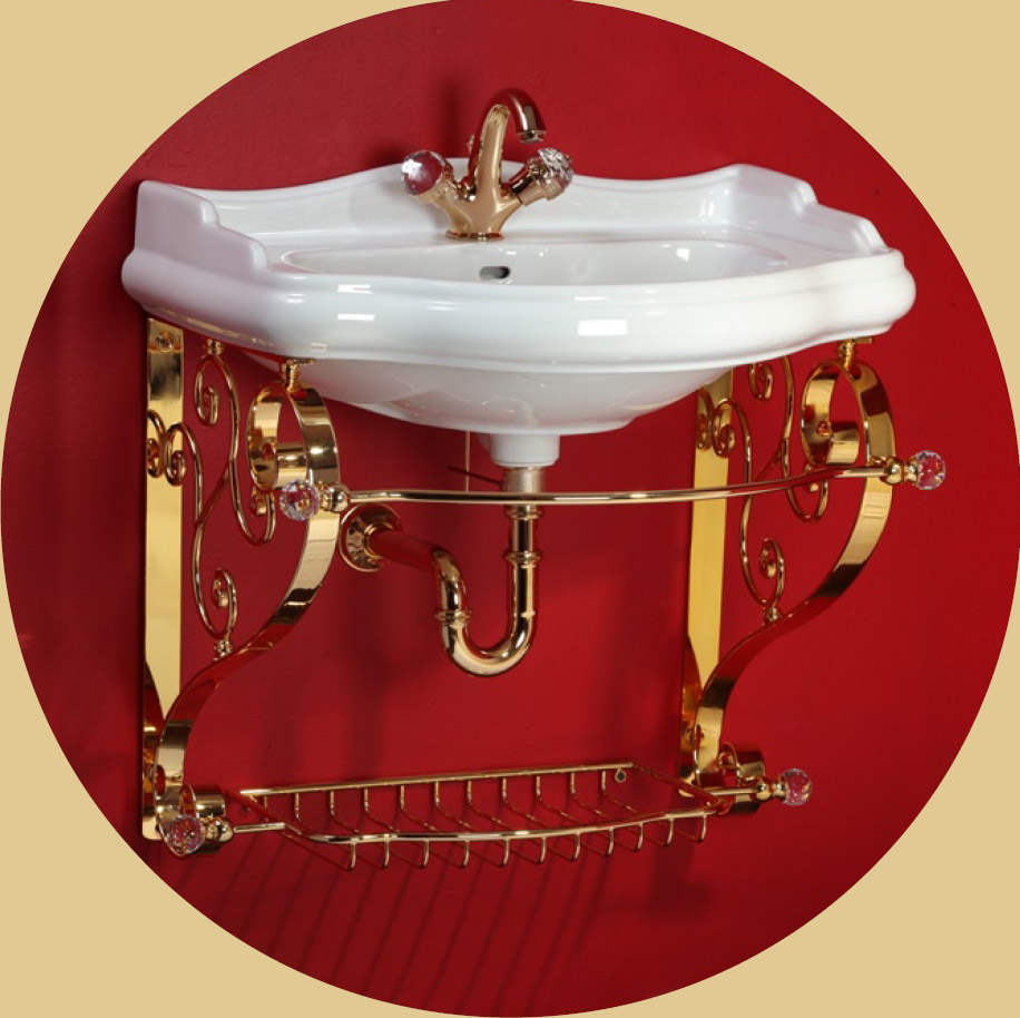 ML.BLL-25.055.bi Подвесная раковина настенная круглая Migliore  белая  - Вид №6