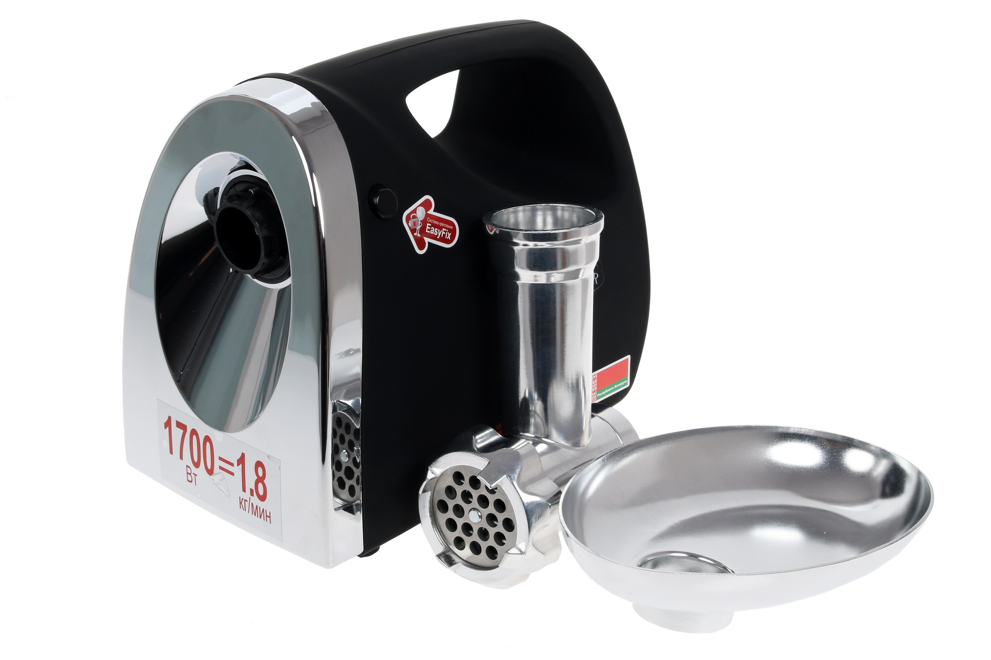 1106825 Мясорубка электрическая Aresa AR-2102 черный STDN-0058574 - Вид №6