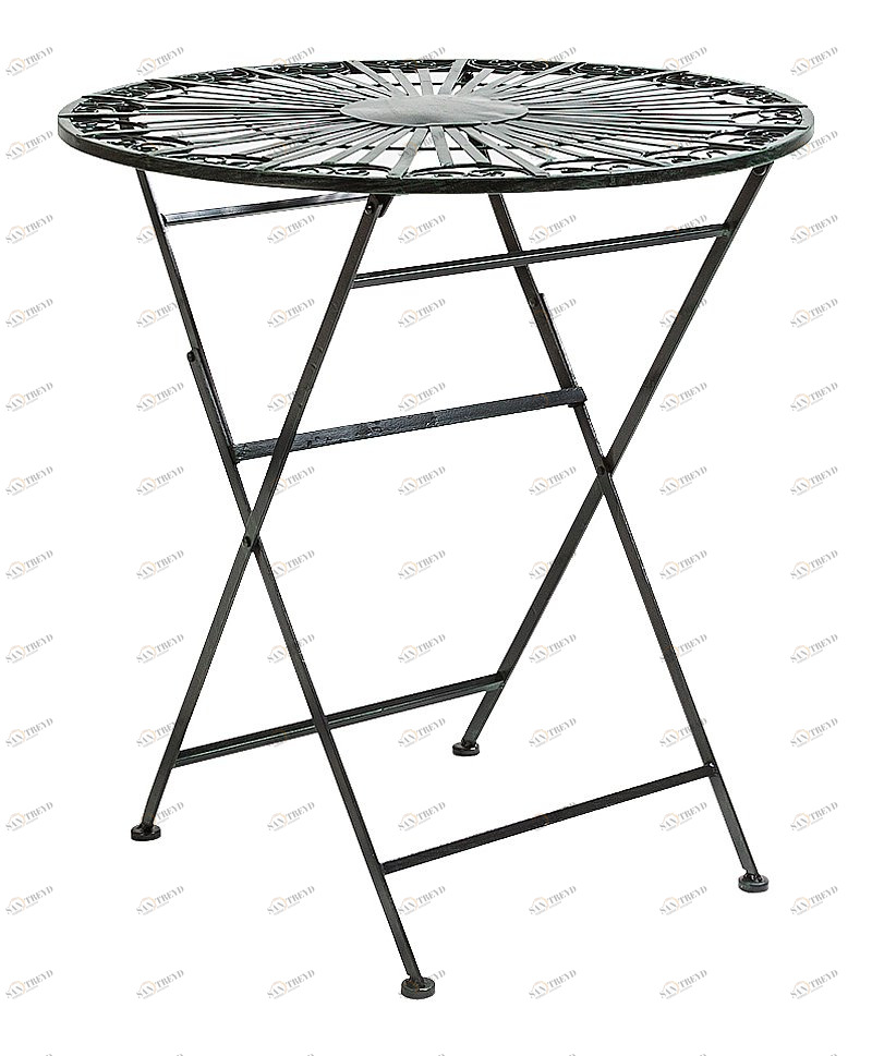 Столик кофейный складной черный антик "Тюильри" BYOBJECT  009379 Черный Object Desire 