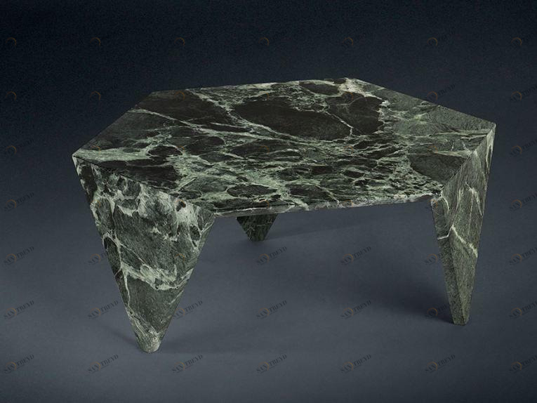 VGnewtrend Низкий мраморный журнальный столик для гостиной sun-id-1469114