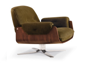 Вращающееся кресло с подлокотниками