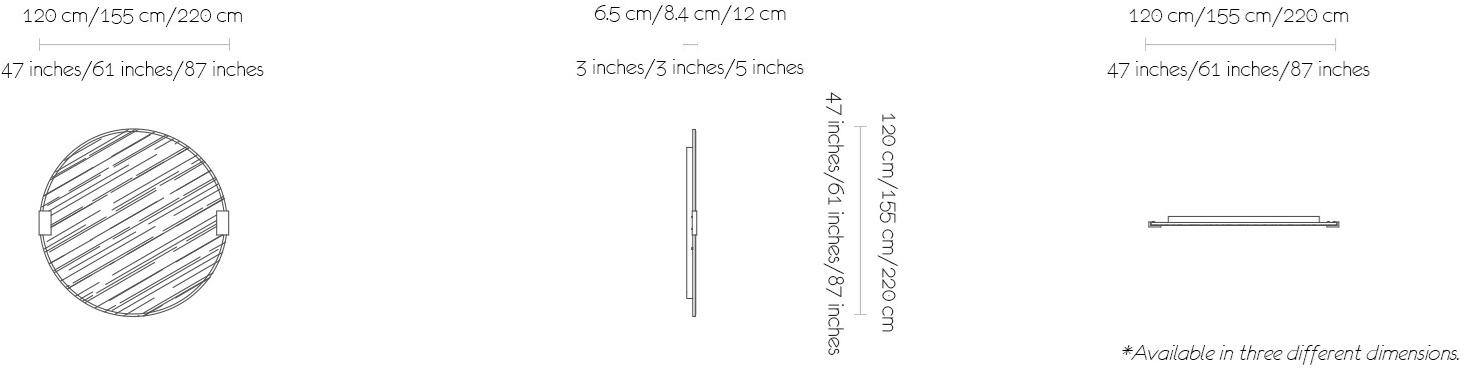 MORADA Металлическое зеркало в настенной раме Rondito Rondito mir - Вид №2