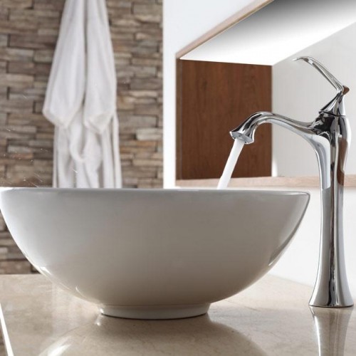 KCV141-KEF15000 Накладная раковина на столешницу  прямоугольная Krausru 