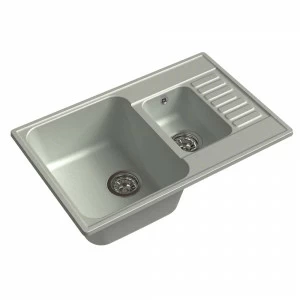 RQ377 бетон Мойка кухонная прямоугольная Raiber