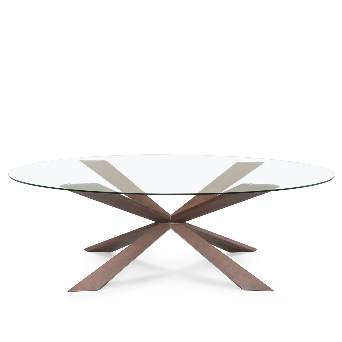 450250-02 ABHIKA ТАБЛИЦА ОВАЛИЯ H75 220X110 SILVER  - Вид №3