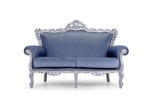 2-местный кожаный диван