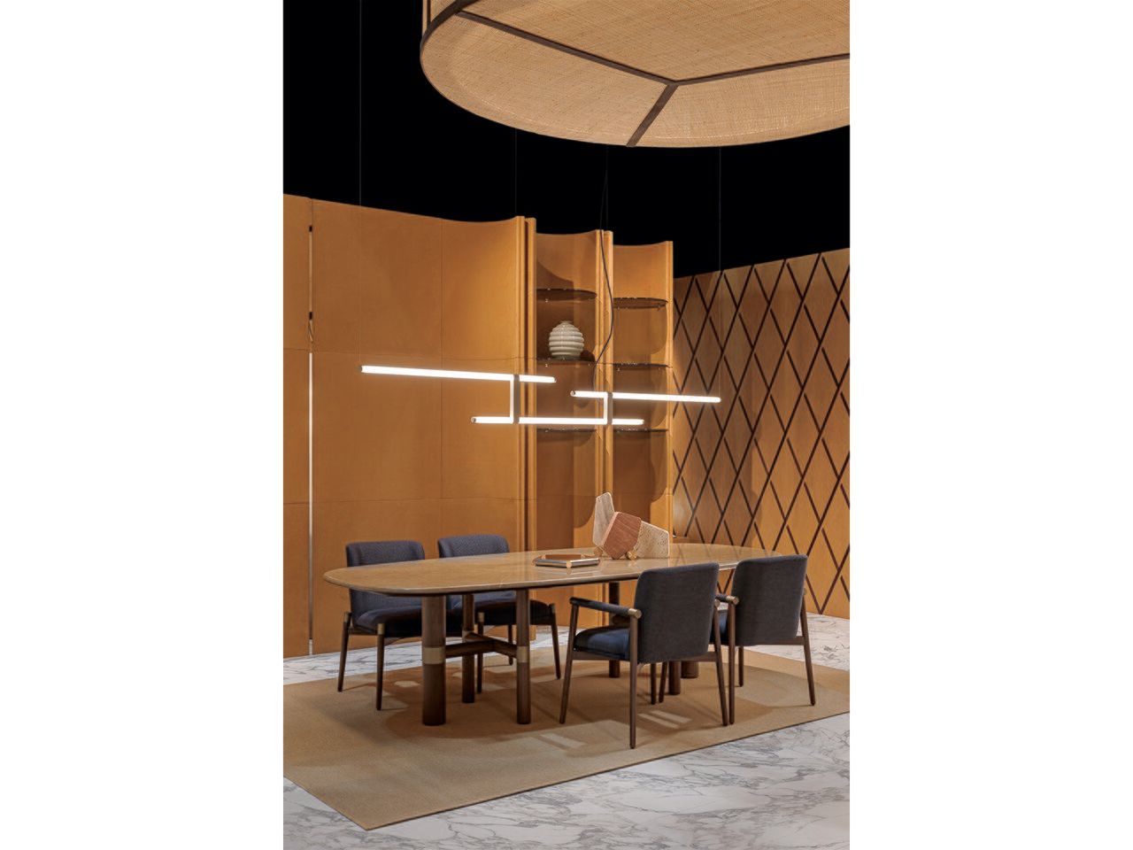 Тканевый стул с подлокотниками Turri ателье ARCH-00152747