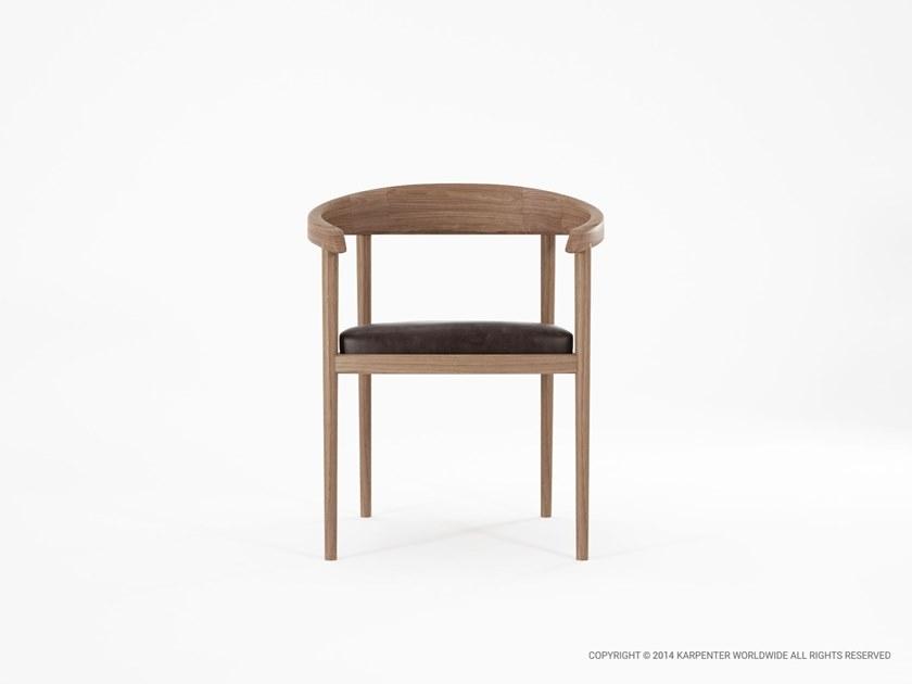 KARPENTER Кожаное кресло с подлокотниками Chillax sun-id-1490545 - Вид №2