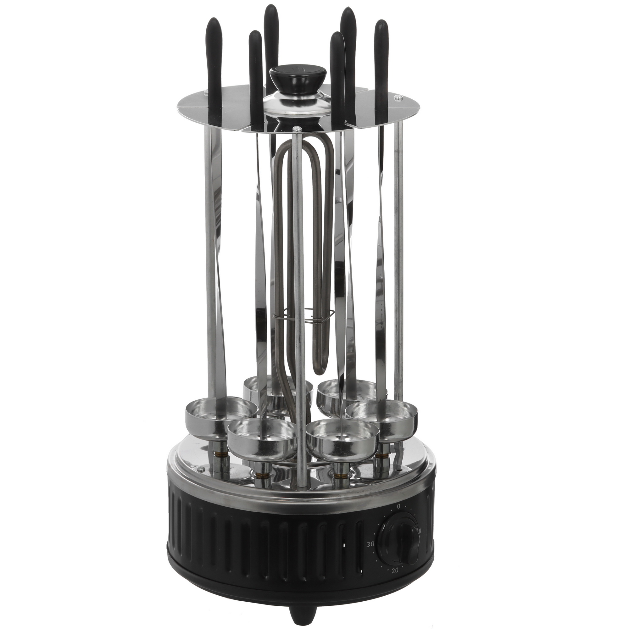 1088151 Электрошашлычница Чудесница ЭШ-1006 серебристый STDN-0039095 - Вид №4