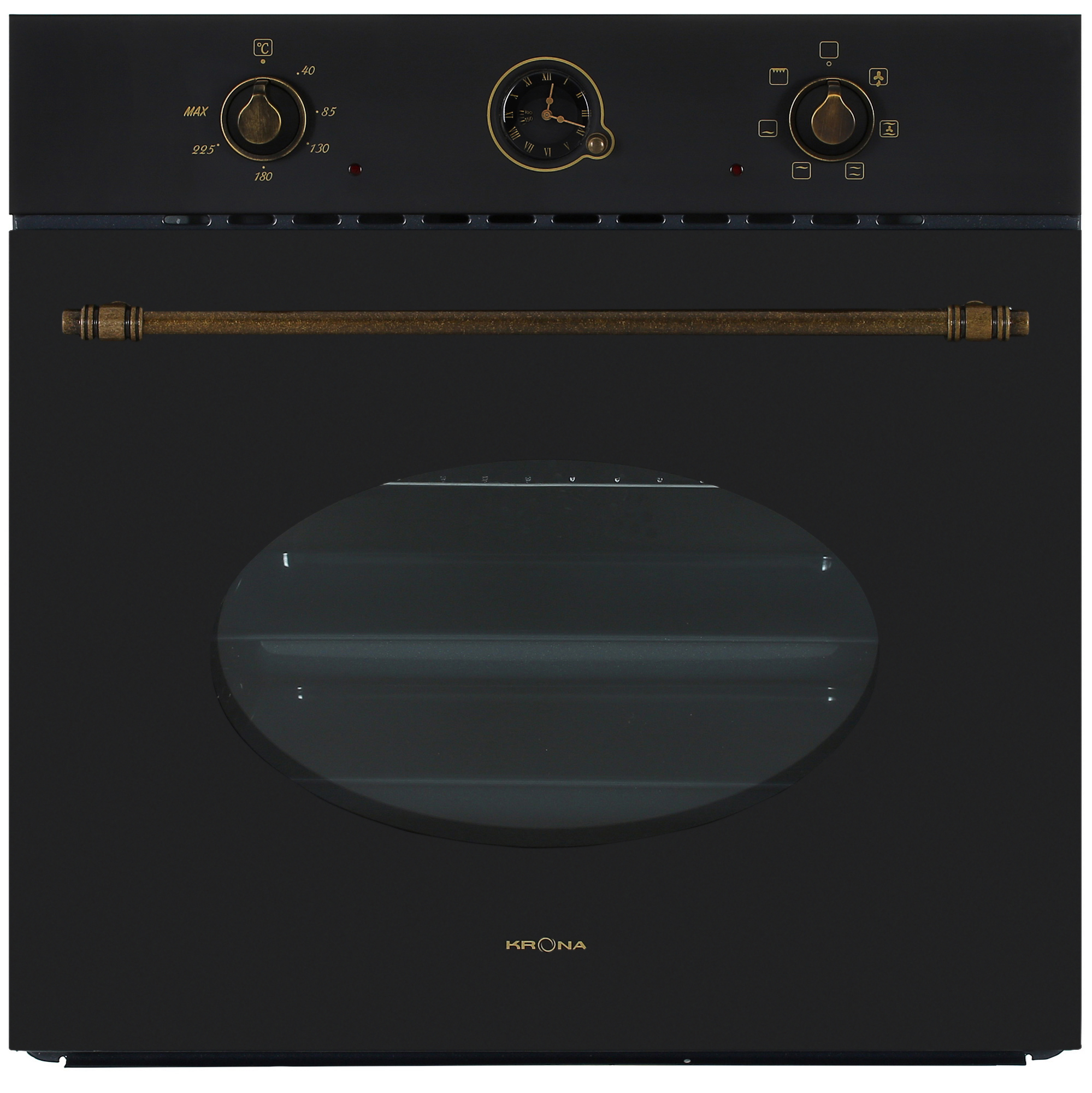 5361655 Электрический духовой шкаф KRONA MERLETTO 60 AN черный KRONA1 STDN-0071077