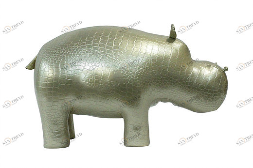 Пуф "Бегемот" золото EUROSON БЕГЕМОТ, ЖИВОТНЫЕ 125976 Золото 