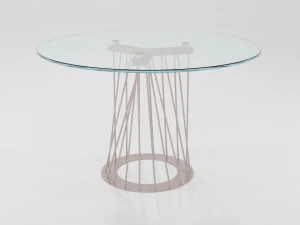 Barel Хрустальный стол и твердые железные стержни Sistema santiago