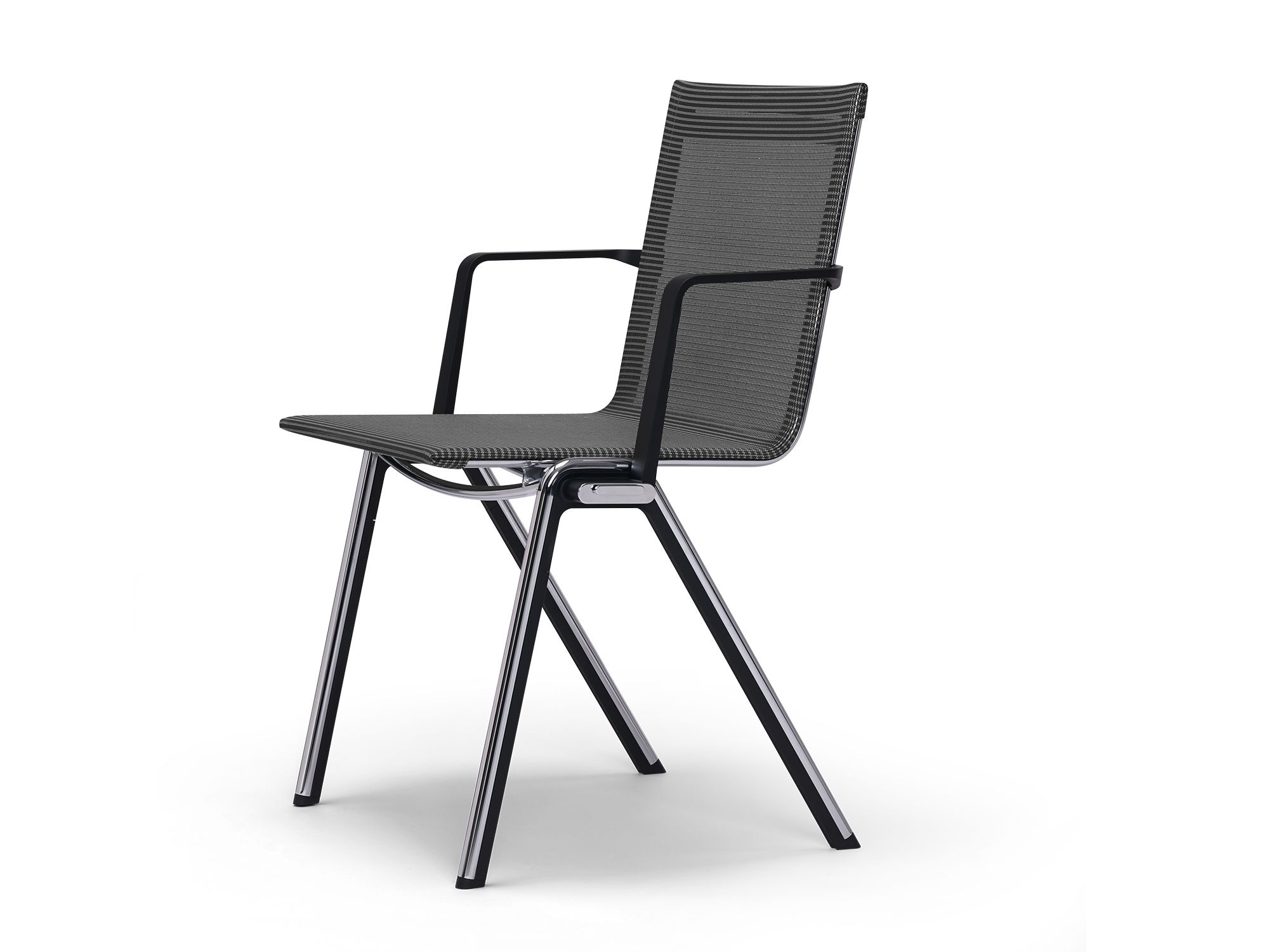Штабелируемый стул с подлокотниками SCHNEEWEISS interior Blaq ARCH-00133288