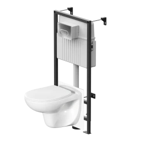 Комплект инсталляция с унитазом Damixa Willow Prime M безободковый