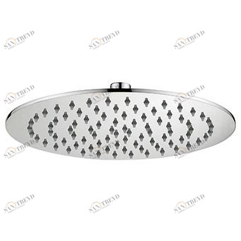 Z94272 Душевая лейка Ø 300 мм из хромированной нержавеющей стали, с фиксированной струей, с системой защиты от накипи. Толщина 4 мм. Zucchetti Shower 