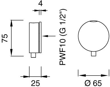 Ceadesign Настенный пульт дистанционного управления из нержавеющей стали Giotto plus Gio 102 - Вид №3
