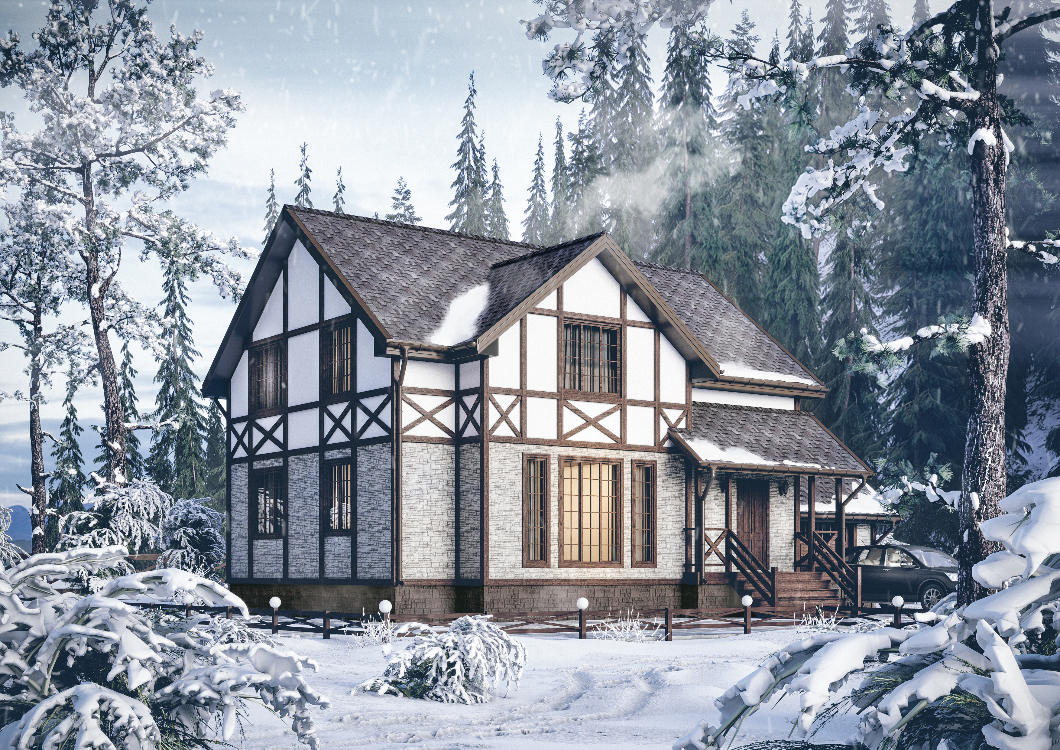 82349824 Гибкая черепица Docke Pie Евразия лабиринт серый 3 м² STLM-0025155 DÖCKE  - Вид №4